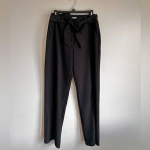 Elle Black Wide Leg Dress Pants